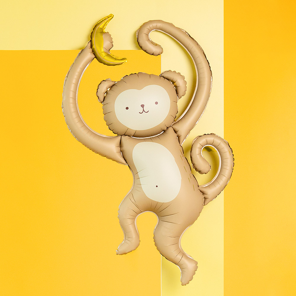 [파티데코] 은박 바나나몽키 [51*88cm]