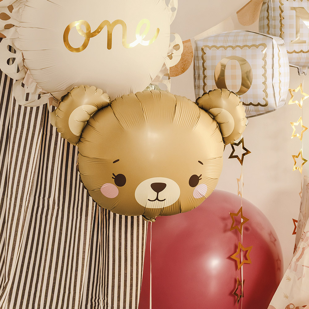 [파티데코] 은박 베이비베어  [56*40cm]