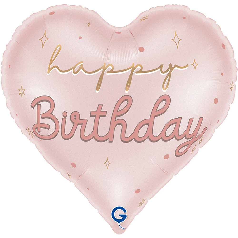 [GRABO]은박 스윗하트 생일 18인치 [37*36cm]