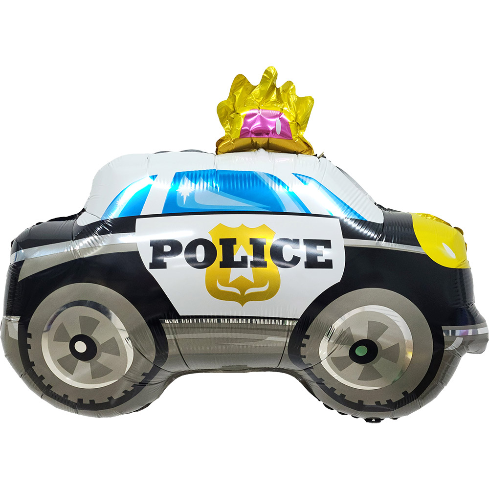 은박 경찰차 60*42cm [10장한팩]