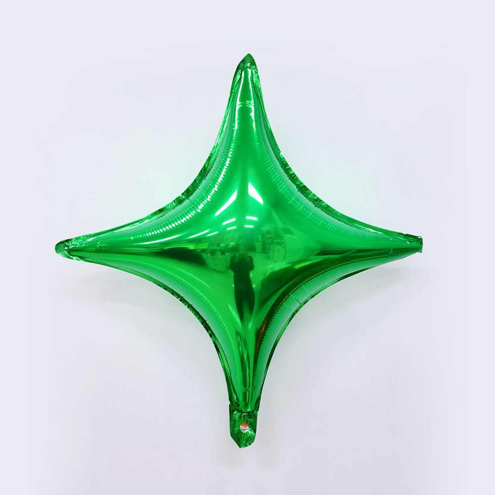 은박별 사각 22인치 그린 [10입]