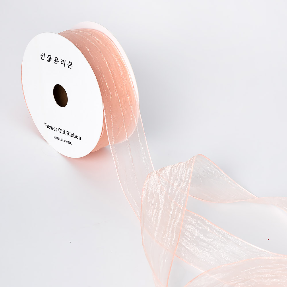 쉬폰리본 피치 18m