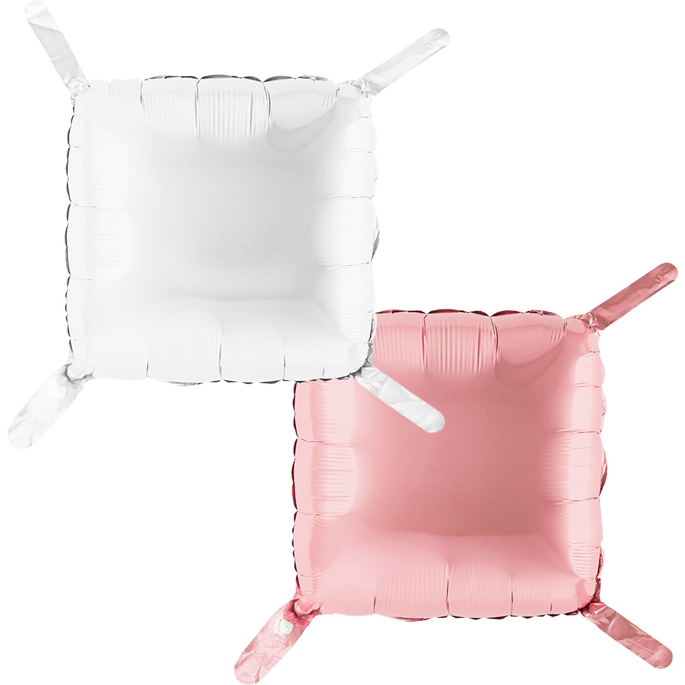 링커은박 사각 36*36cm 화이트/핑크 [10장한팩]