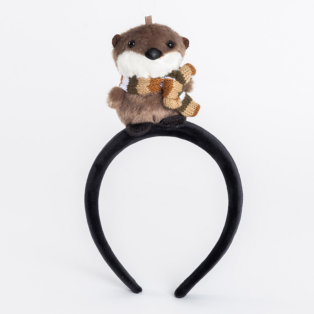 수달머리띠 그레이