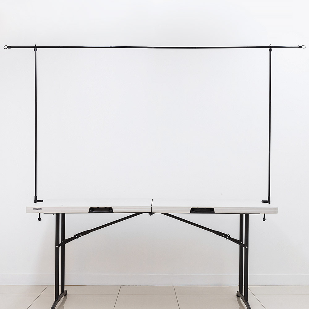 테이블 사각아치프레임 [높이115cm 가로230cm] 가로길이조절가능