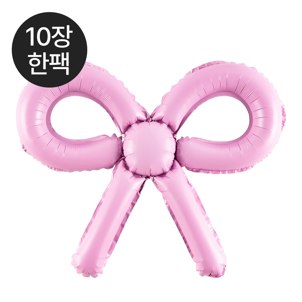 은박미니리본 핑크 [10장한팩]