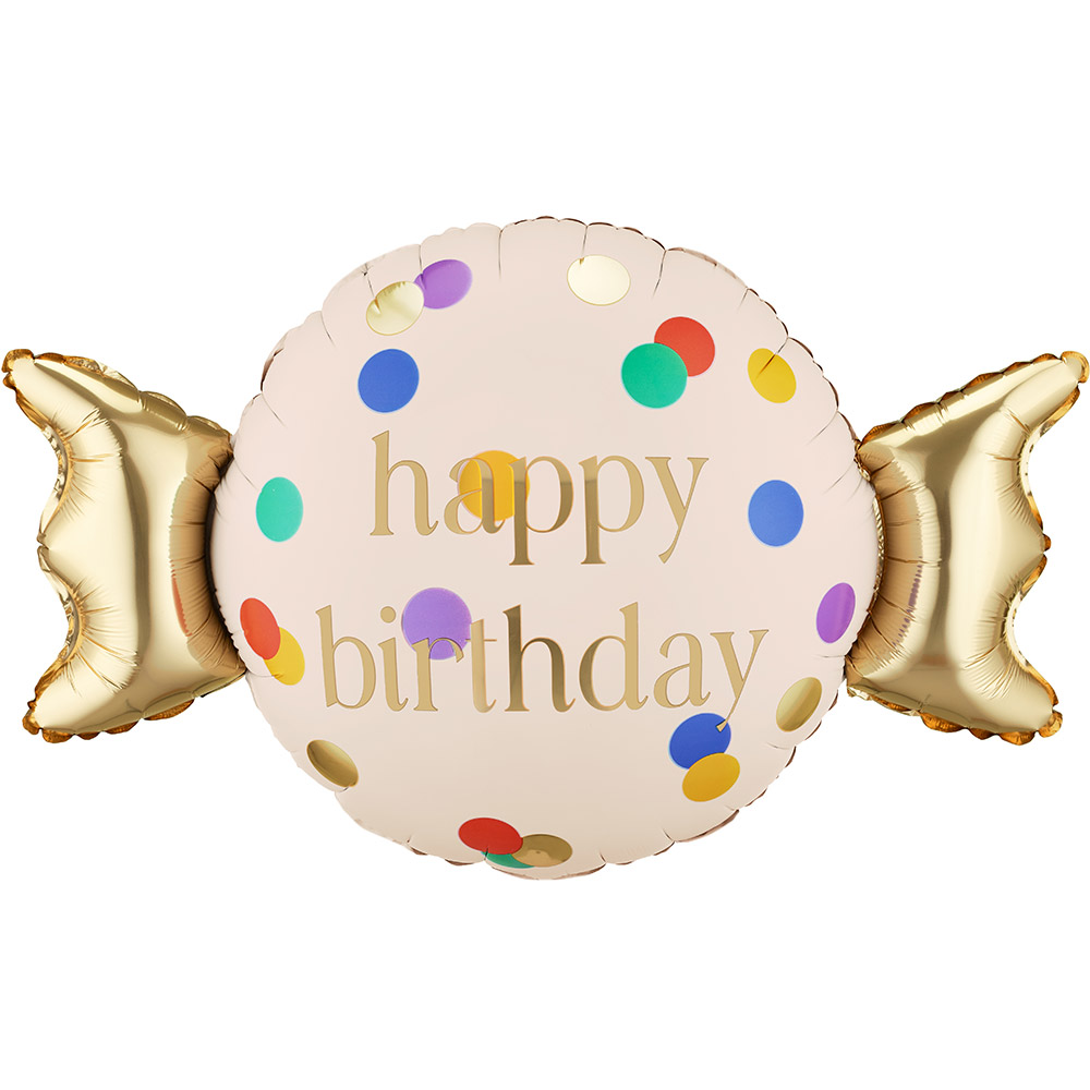 [파티데코]은박 생일사탕 61*37cm